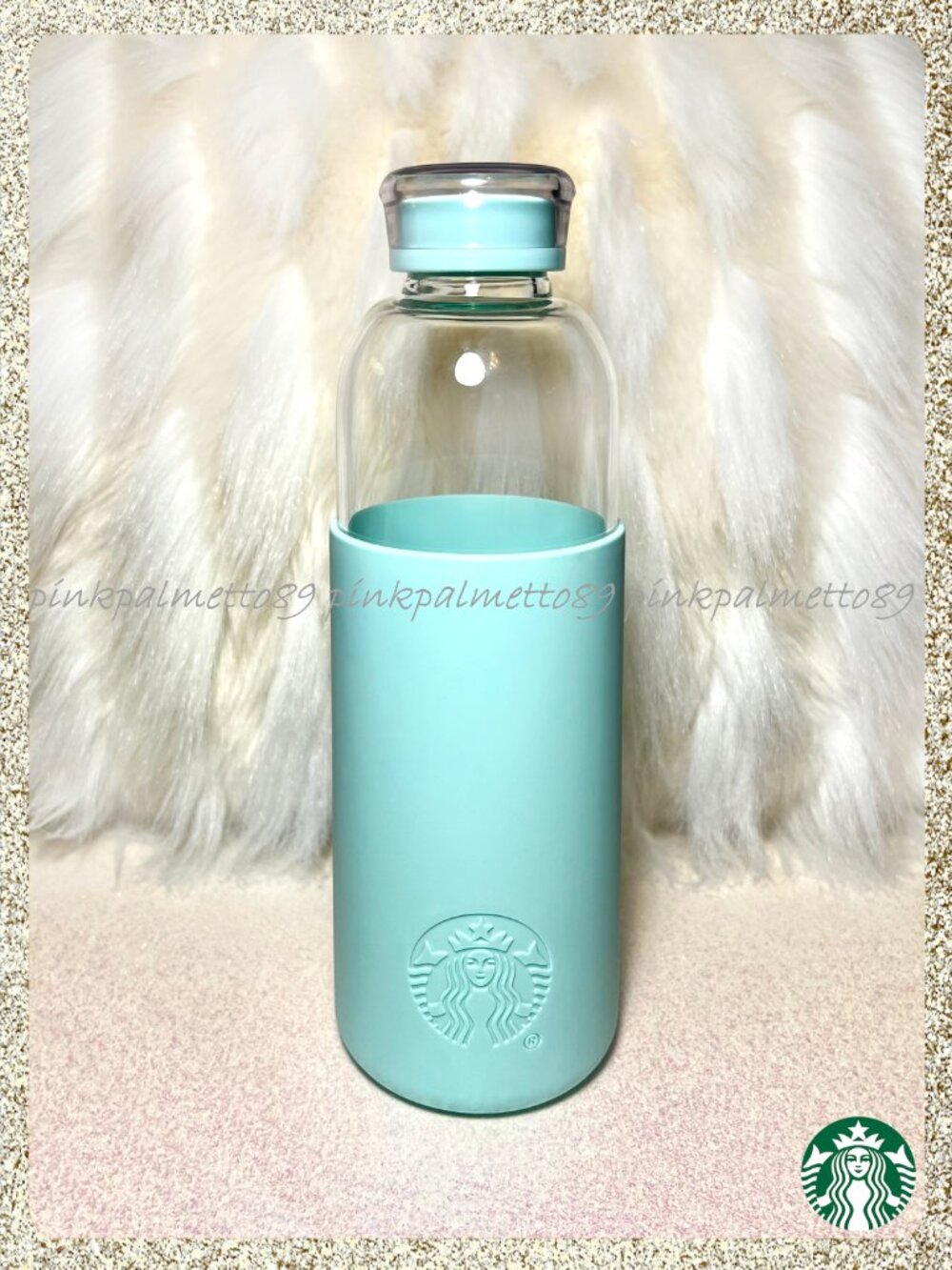 ✨💚 NWT 2026 Starbucks Road Trip 24oz Glass Bottle w/ Sleeve Limited Edition